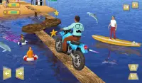 Water Park Bike Rider - Moto Stunt Bike Games Screen Shot 8