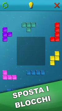 Puzzle di blocchi Screen Shot 0