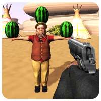 Jogo 3D Watermelon Shooter: FPS Shooting Challenge