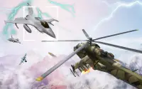 Ataque aéreo helicóptero caça Screen Shot 2
