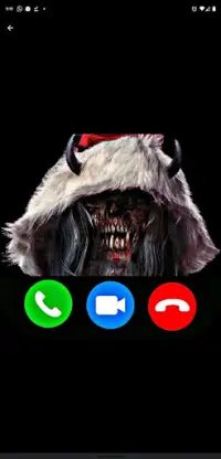 Call From Krampus Christmas Santa Prank Simulation Screen Shot 0