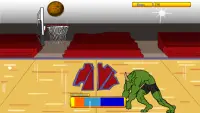 バスケットボールフープ怪獣ヒューゴ Screen Shot 2