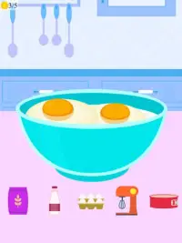 jeu de cuisine gateau licorne Screen Shot 0