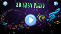 3D Baby piano Screen Shot 4