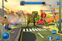 Wild Dino City Rampage: T-Rex Simulator Screen Shot 8