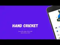 Hand Cricket - Online Multiplayer - Odd or Even Screen Shot 0