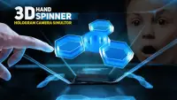 Hand spinner 3d - hologram pyramid Screen Shot 0
