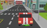 blocky racing cars parker sim Screen Shot 3