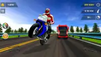 Racing in Moto Highway Racer Screen Shot 9