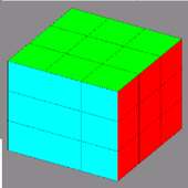 Colored Puzzle Cube