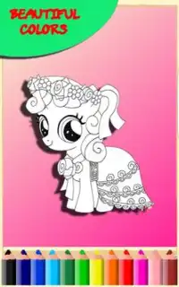 How to color My Little Pony (coloring pages) Screen Shot 1
