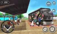Bus bus simulator 2018 - rijden met de mobiele bus Screen Shot 1