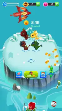 Merge Dragons - Click and Idle Merge Game Screen Shot 1