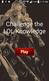Puzzle: Champion knowledge Screen Shot 0