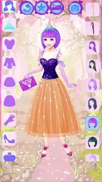 Princess Dress Up _Jeu de Queen Castle pour filles Screen Shot 2