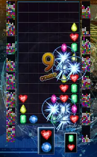 Fighting! Falling block puzzle VS.Jewels Screen Shot 4