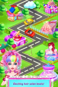 Best Fashion Hair Salon * Fun Casual Fashion Game Screen Shot 1