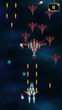 sky fighter shooter galaxy space war strike attack Screen Shot 0