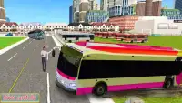 Автобусные игры: вождение мания 3d Screen Shot 2