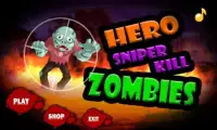 Hero Sniper Vs Zombies Screen Shot 4