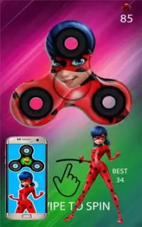 🐞🌀Ladybug Fidget Spinner🌀🐞 Screen Shot 0