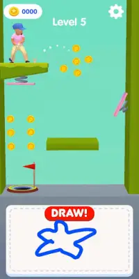 Draw Golf Screen Shot 1