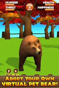 Virtual Pet Grizzly Bear Screen Shot 0