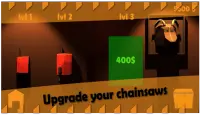 Crazy Runner: Chainsaw Game Screen Shot 4
