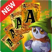 Solitaire dream forest: isang puzzle game card