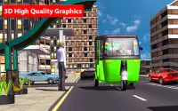 juegos Simulador de rickshaw Screen Shot 5