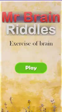 Mr Brain Riddles - Brain Teaser Puzzles Word Games Screen Shot 4