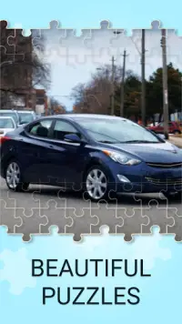 Puzzles voiture Hyundai Elantra Screen Shot 2