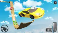 Mega acrobacias automovilísticas juegos de coches Screen Shot 5
