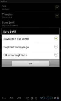 Başkent Bilgi Testi Screen Shot 4