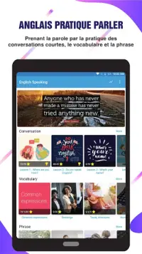 English Speaking App: Parler anglais Screen Shot 6
