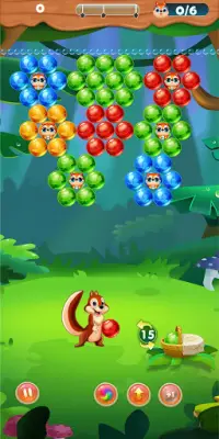 Bubble Shooter - Save Squirrel Screen Shot 0