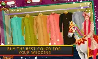 Wedding Groom and bride at shopping mall Screen Shot 0