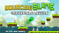 Bouncing Slime Impossible Game Screen Shot 0