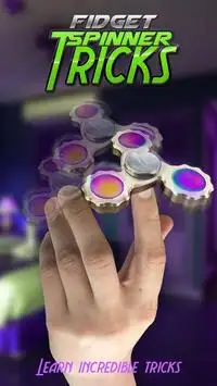 Fidget Spinner Tricks Screen Shot 0