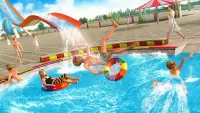 Water Park Slide Racing Adventure Screen Shot 1