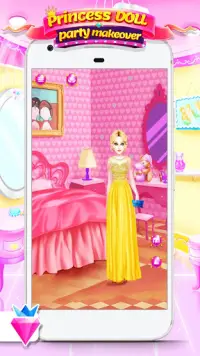 Princesa salão de beleza vestir-se meninas reforma Screen Shot 4