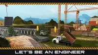 Bridge Builder Crane Simulator Screen Shot 2