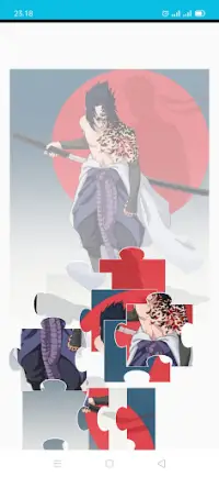 Sasuke Game Puzzle Jigsaw Screen Shot 3