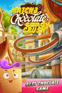 Chocolate Saga Mania Crush Match 3 Candy Screen Shot 0