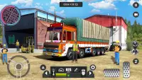 Indian Truck Cargo Simulator 2021:New Lorry Games Screen Shot 1