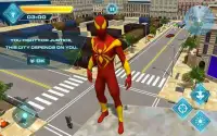 Flying Iron Spider Hero Adventure Screen Shot 2