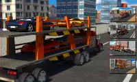 Car Transporter Truck 3D 2016 Screen Shot 3