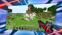 Laser Gun Weapon Mod for Minecraft PE Screen Shot 0