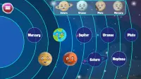 Kids Learn Solar System - Juegos educativos Screen Shot 3