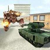 Sci Fi Tanque De Guerra: Robô De Guerra De Tanque